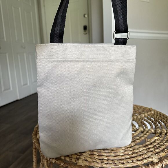 Sherpani Crossbody Foldover Purse Beige Black Neutrals RFID Casual Everyday Bag - Picture 4 of 11